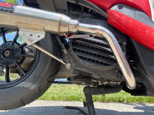 Honda metropolitan EDZ racing Exhaust hand built | JST4SHW RUCKS