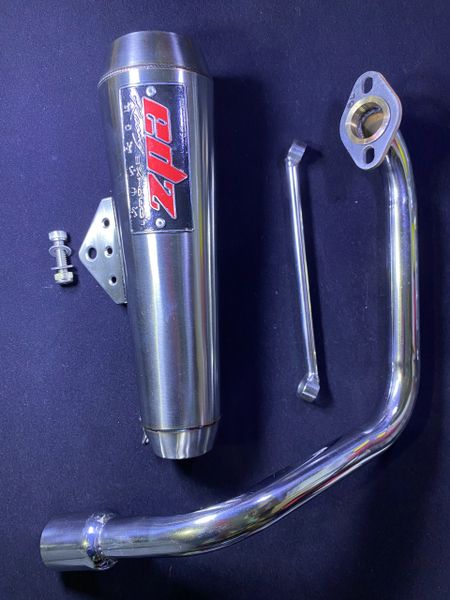 Honda metropolitan EDZ racing Exhaust hand built | JST4SHW RUCKS