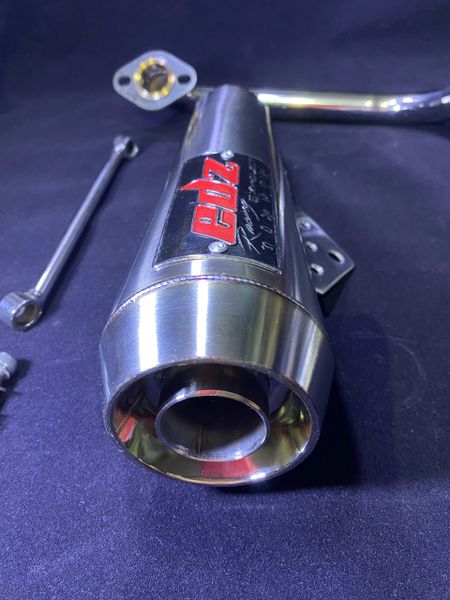 Honda metropolitan EDZ racing Exhaust hand built | JST4SHW RUCKS