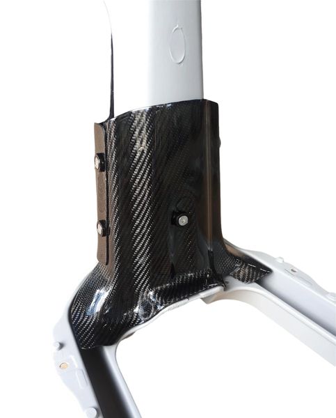 honda Ruckus carbonfiber Neck frame set cover