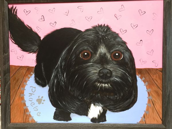 Adopted Pet Custom Painting - From your favorite photo