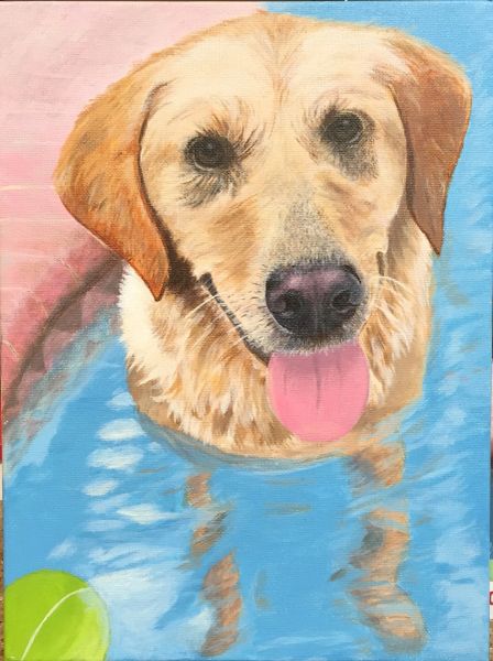 Pet Portrait Painting - Custom from your favorite photo