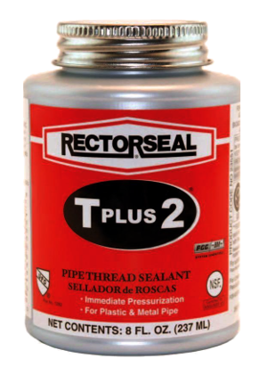 Rectorseal #5 T Plus 2 Teflon Pipe Thread Sealant 1/2 PT
