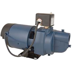 F & W EK07s 3/4HP 115/230V Shallow Well Jet Pump: 1-1/4" IN 3/4" OUT