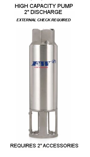 4F35S20 2 HP 35 GPM SUBMERSIBLE PUMP END