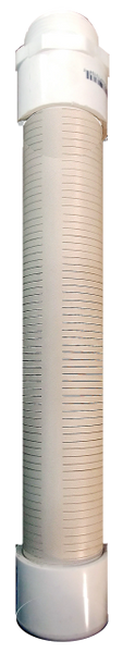 1-1/4" X 18" Brass Cylinder PVC Slotted Suction Screen
