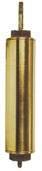 442 Flush Cap 3" x 10" Brass Cylinders
