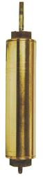 442 Flush Cap 2" X 10" Brass Cylinders