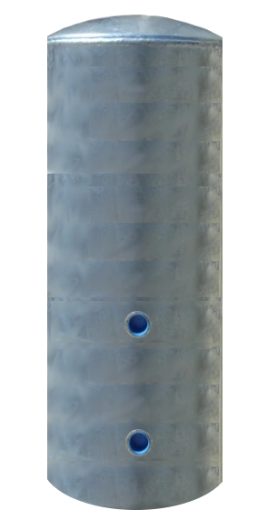 220 Gallon Galvanized Pressure Tank Only Rated 75#