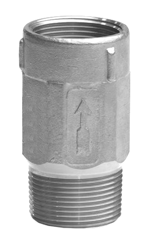 4242SS2 1-1/4" MIP X FIP Stainless Steel Submersible Check Valve