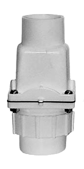 ZOELLER 30-0103 2" CHECK VALVE UNION COMBINATION SOLVENT WELD