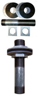 Galvanized Stock Tank Nipple Kits