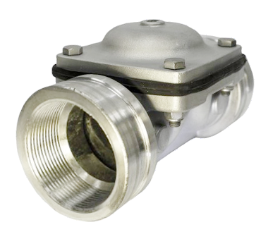 DWP162 3" x 2-1/2" Grooved x FIP In-Line Air Operated Control Valves