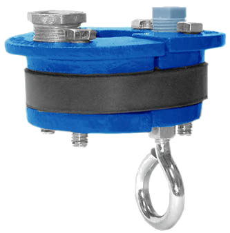 5-5/8" Submersible Pump Well Seal with Eye Bolt