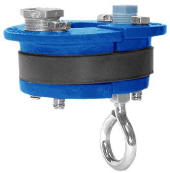 3" Submersible Pump Well Seal with Eye Bolt
