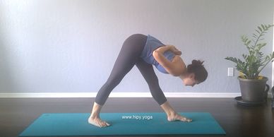 Intense Side Stretch Pose, Parsvottanasana, Pyramid Pose, Single Leg Forward Bend, Parsvattanasana, 