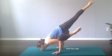 Fallen Angel Pose, Devaduuta Panna Asana