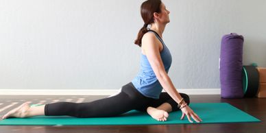 Half Pigeon Pose, Ardha Kapotasana