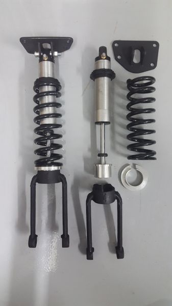 Jeep Liberty KJ and KK Dodge Nitro Front 1" to 3" Coilover Suspension