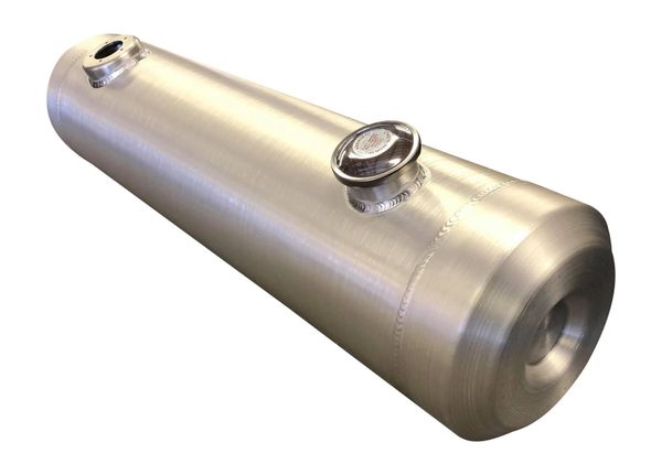 6x16 Center Fill Round Spun Aluminum Gas Tank  