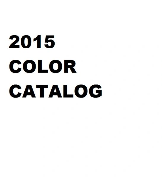 2015 WOMENS COLOR CATALOG