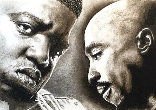 Notorious B.I.G and Tupac Shakur.