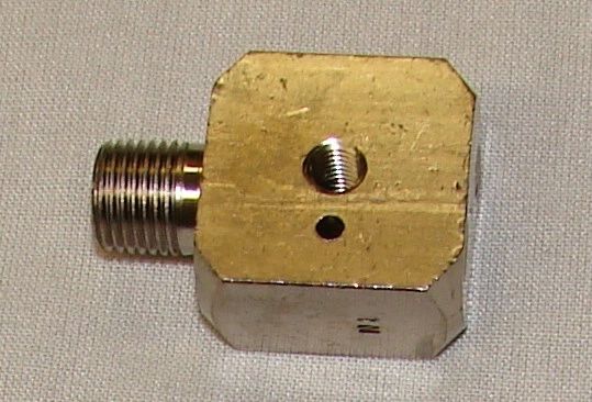 MANIFOLD, INTERFACE VALVE, TWO PORT