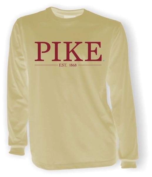 PIKE Long Sleeve Khaki Comfort Colors