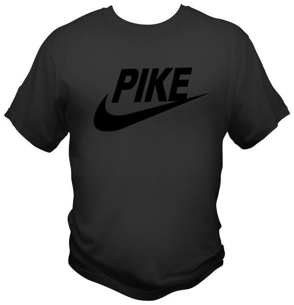 NEW PIKE Swoosh Comfort Colors Black Out T
