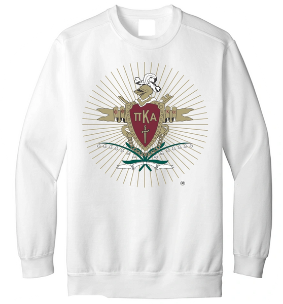 NEW Crewneck with full color Coat of Arms