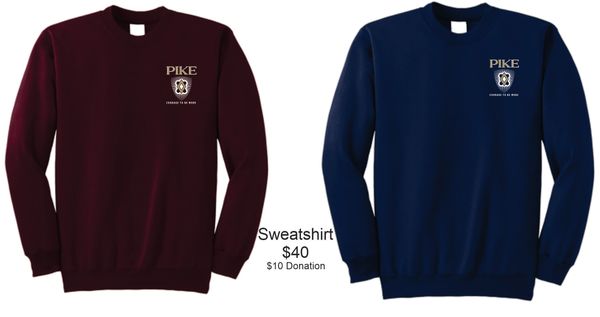 Pike Giving Challenge Sweatshirt Includes $10 Donation