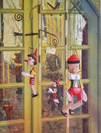 Pinocchio painting