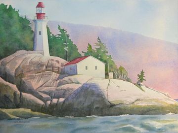 lighthouse park painting