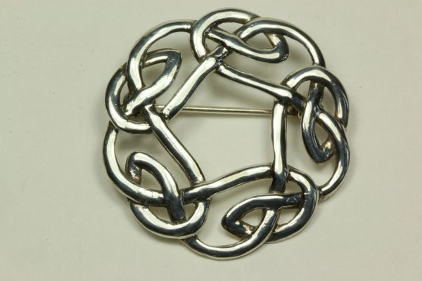 Silver Celtic stock pin