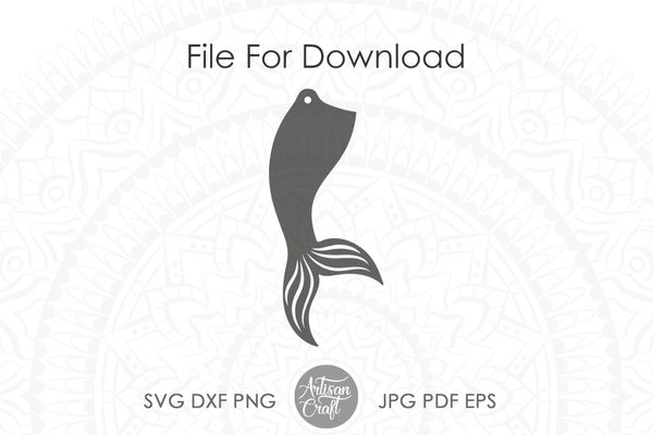 Free Free 341 Mermaid Earring Svg SVG PNG EPS DXF File