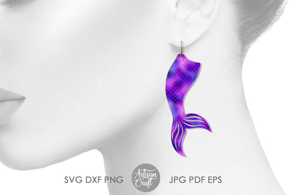 Download Mermaid Tail Earring