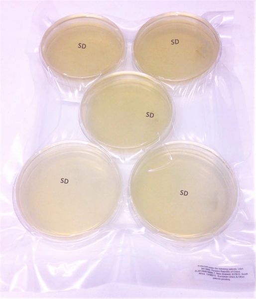 Sabouraud Dextrose Agar (SDA), (10-Pack), Pre-Poured, Flat-Packed ...