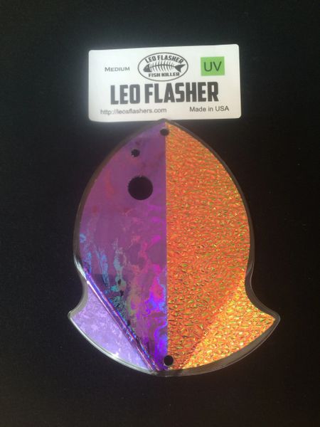 Medium Leo Flasher Purple Frost / Crushed Pearl