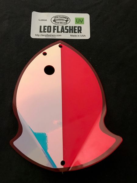 Large Leo Flasher Pink Moon Jelly