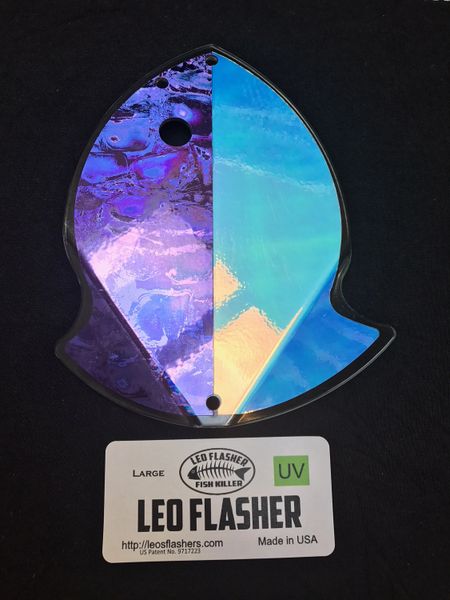 Medium Leo Flasher Purple Moon Jelly