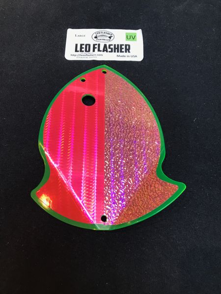 Large Leo Flasher Pink SS Pink Crush on Chart