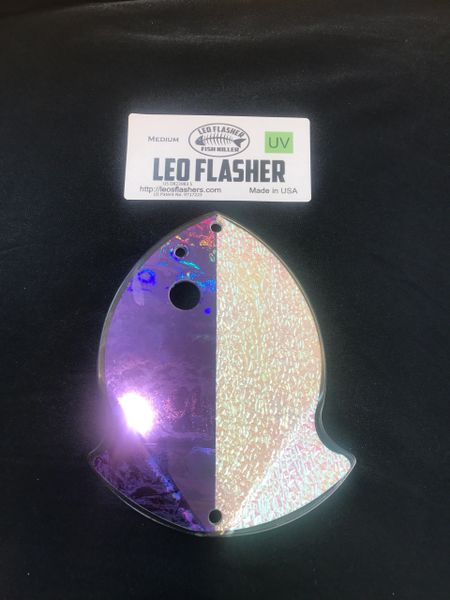 Medium Leo Flasher Purple Glow