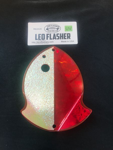 Medium Leo Flasher Red Glow