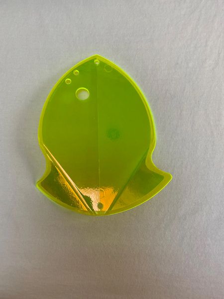 Large Leo Flasher UV Chartreuse