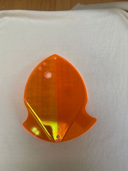 Medium Leo Flasher UV Stripe Orange
