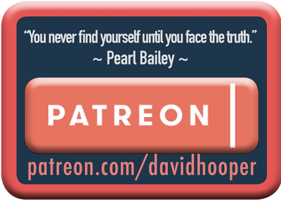 Patreon button. 401 Show by GenpopMedia. Where Bible meets Science.  New World Order, Illuminati