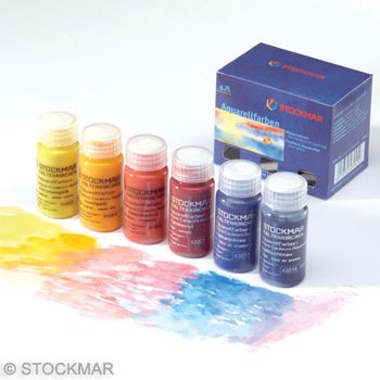 Stockmar Watercolour Paint Basic Assortment - 6 Colours