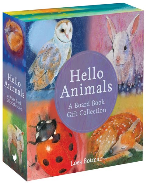 Hello Animals A Board Book Gift Collection by Loes Botman