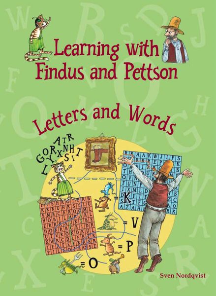 Learning with Findus and Pettson Letters and Words by Sven Nordqvist