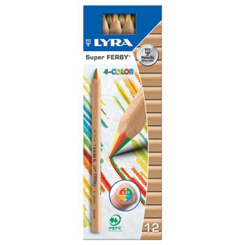 Lyra Super Ferby 4-Colour (4 colours in 1) - 1 pencil